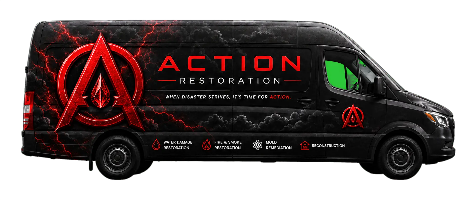 Action Restoration service van